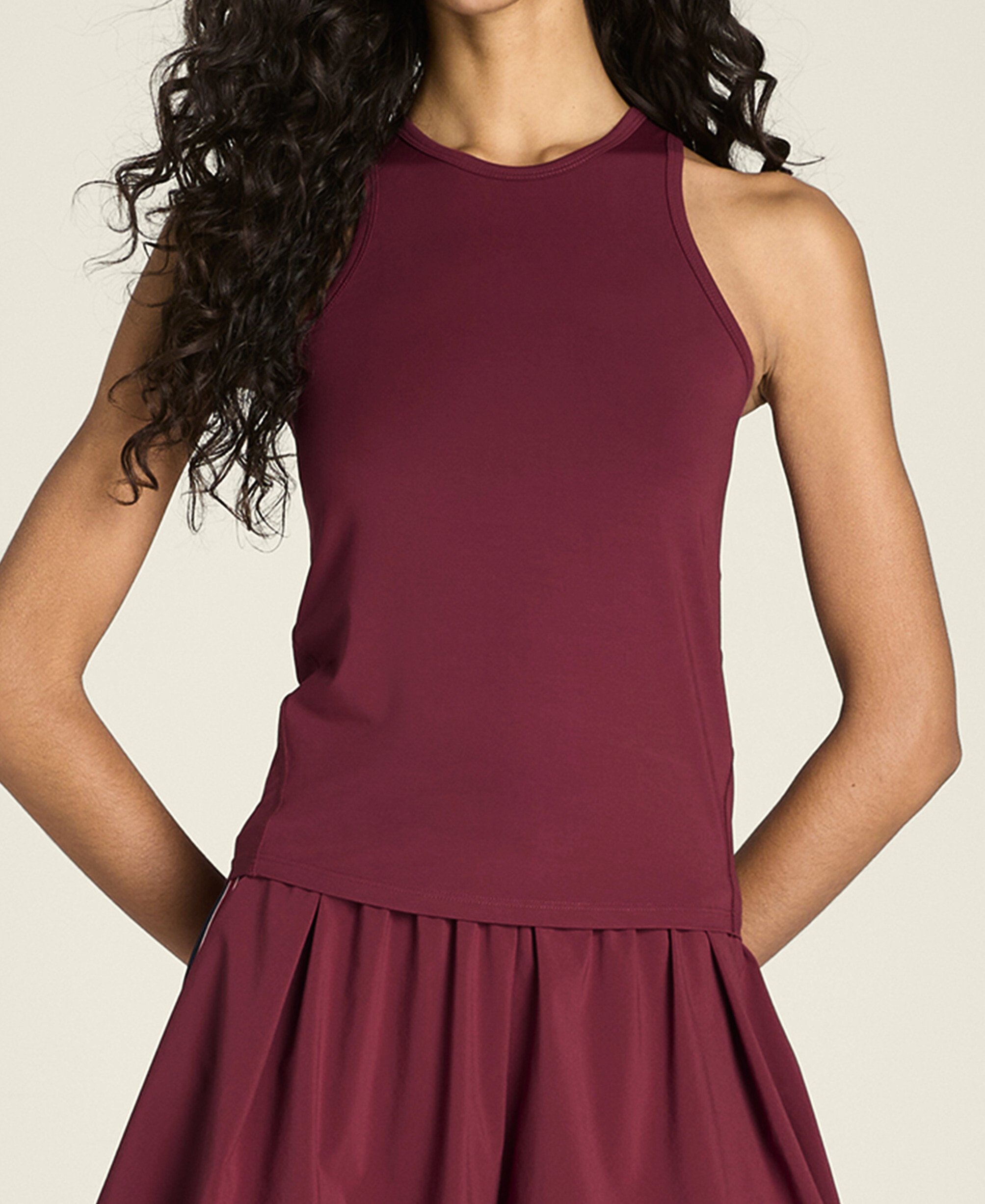 Damski podkoszulek Wilson Fieldhouse Tank Lite Cranberry S