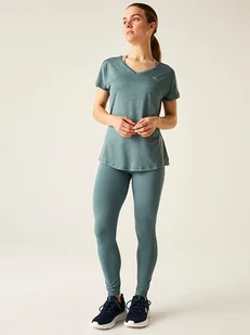 Dare 2b Koszulka sportowa "Vigilant Tee" w kolorze zielonym - Koszulki sportowe damskie - miniaturka - grafika 1
