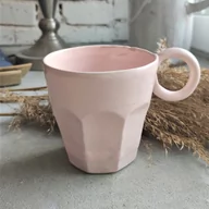 Kubki - POTPOTSTUDIO Ceramiczny kubek z uszkiem POTPOTSTUDIO Pastel Malmo 300 ml 9414-uniw - miniaturka - grafika 1