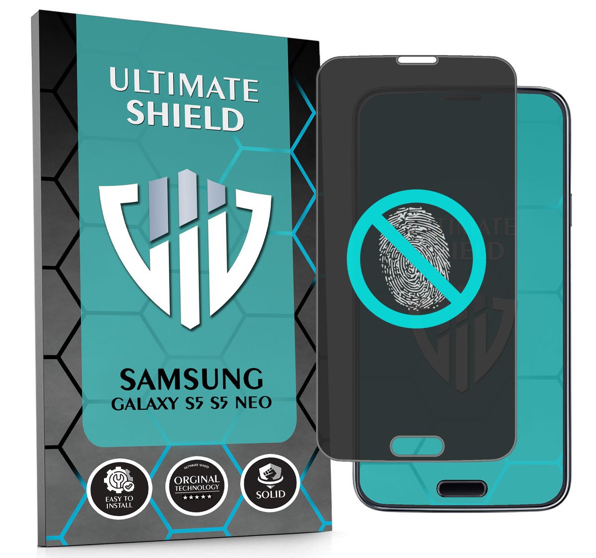 NAJLEPSZE SZKŁO 5D PEŁNE DO SAMSUNG GALAXY S5 S5 NEO NIETŁUKĄCE ORYGINAŁ