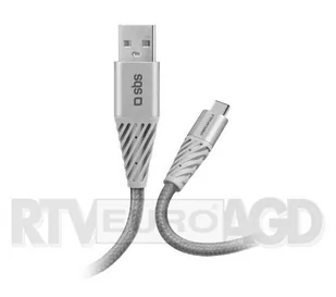 SBS Kabel SBS Unbreakable USB-A USB-C 1,5m - Kable - miniaturka - grafika 1