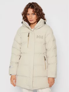 Kurtki damskie - Helly Hansen Parka Adore Puffy 53205 Beżowy Regular Fit - grafika 1