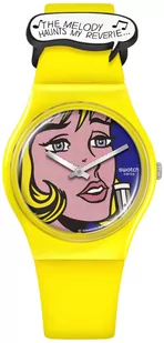 Zegarek Zegarek Swatch SO28Z117 REVERIE BY ROY LICHTENSTEIN, THE WATCH - Natychmiastowa WYSYŁKA 0zł (DHL DPD INPOST) | Grawer 1zł | Zwrot 100 dni - Zegarki damskie - miniaturka - grafika 1