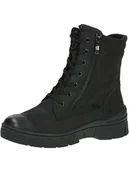 Botki damskie - Caprice Damskie 9-26235-41 botki, ciepła podszewka, czarne, 37 EU, czarny, 37 EU - miniaturka - grafika 1