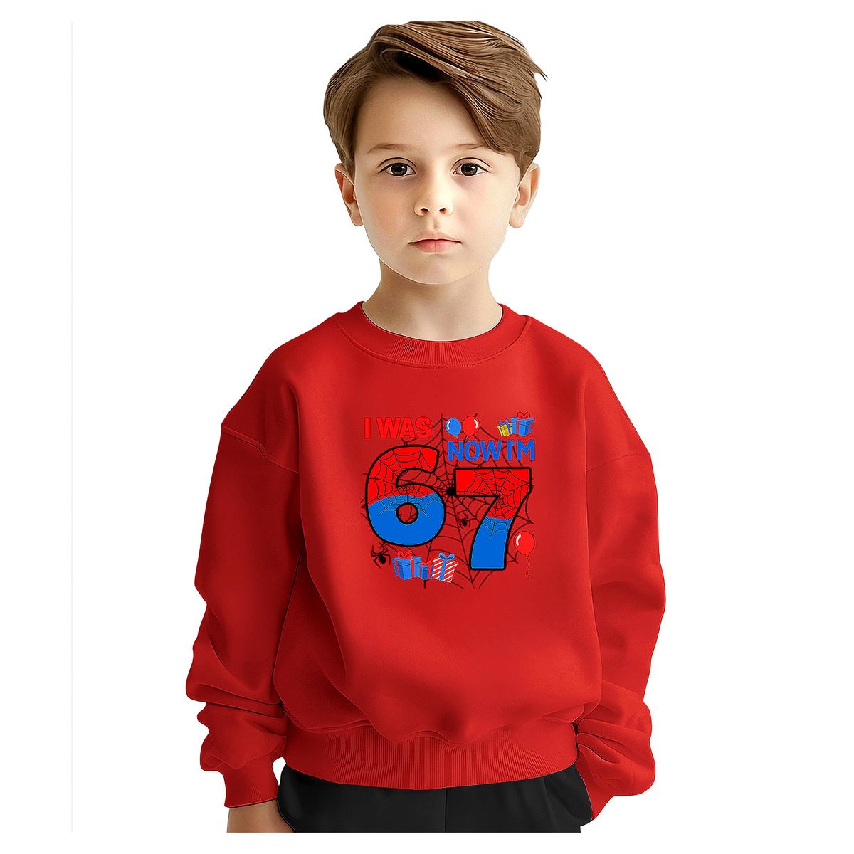 BLUZA DZIECIĘCA 67 SIX SEVEN VIRAL 122-128 DLA CHŁOPCA DZIEWCZYNKI