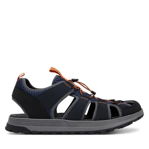 Sandały Clarks ATL Trek Wave 26181516 Granatowy - Sandały męskie - miniaturka - grafika 1
