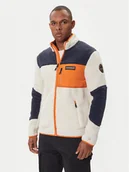 Bluzy męskie - Napapijri Polar Yupik NP0A4GNT Beżowy Regular Fit - miniaturka - grafika 1