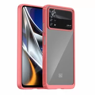 Etui i futerały do telefonów - Etui Outer Braders z Ramką do Xiaomi Poco X4 Pro 5G czerwony - miniaturka - grafika 1