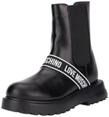 Botki damskie - Love Moschino Ja24104g1lia0000, Botki Damskie, Czarny, 43 EU - miniaturka - grafika 1