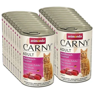 ANIMONDA Cat Carny Adult multi koktajl mięsny 400g - Mokra karma dla kotów - miniaturka - grafika 1