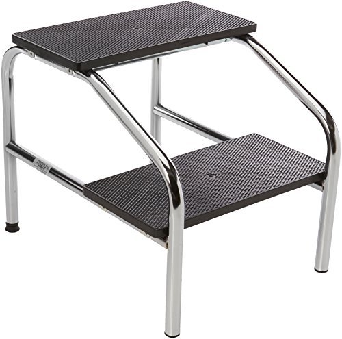 Gima 27977 stołek z dwoma stopniami i rozkładany, 2 Kroki