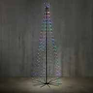 Ozdoby bożonarodzeniowe - CHOINKA DEKORACYJNA 230 LED RGB 240CM LUCA - miniaturka - grafika 1