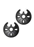 Kije trekkingowe - Talerzyki Black Diamond Distance Baskets Large with Clip - black - miniaturka - grafika 1
