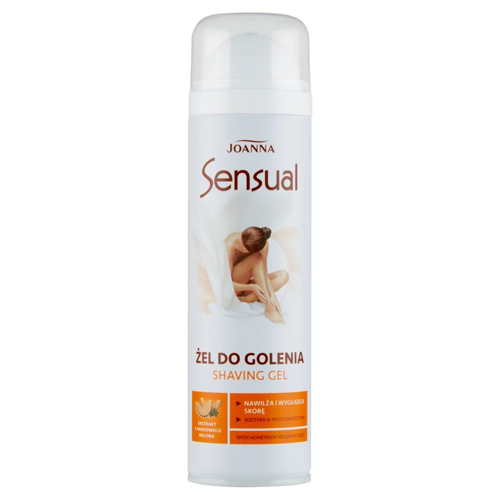 Joanna Sensual żel do golenia dla kobiet melon miodowy 200ml