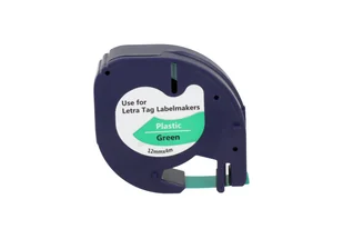 Zamiennik taśmy DYMO 59425 12mm zielona/czarny - Etykiety do drukarek - miniaturka - grafika 7