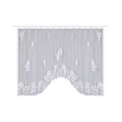 Firany - Firana żakardowa HELENA2 300 x 150 cm biały - miniaturka - grafika 1
