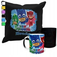 Gadżety dla niej i dla niego - ZESTAW KUBEK MAGICZNY ZMIENIAJĄCY KOLOR + POSZEWKA PIDŻAMERSI + IMIĘ - miniaturka - grafika 1