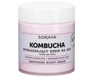 Kremy do twarzy - Soraya Kombucha Wygładzający krem na noc z kwasami AHA 75ml - miniaturka - grafika 1