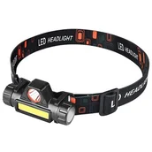 Latarki - Mocna Latarka Czołowa Czołówka 4w1 Magnes Usb Ltc - miniaturka - grafika 1