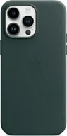Etui i futerały do telefonów - Apple Etui Apple MPPN3FE/A iPhone 14 Pro Max 6.7"" MagSafe zielony/forest green Leather Case - miniaturka - grafika 1