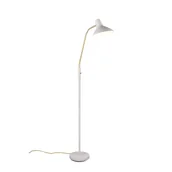 Lampy stojące - Lampa podłogowa stojąca Traveller szaro-mosiężna 1xE27x10W wym: 145 x 58 x 23 cm metal Trio - miniaturka - grafika 1