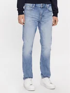 Spodnie męskie - Guess Jeansy M4RAS2 D58M3 Niebieski Slim Fit - miniaturka - grafika 1