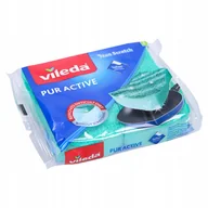 Ściereczki, gąbki, czyściki - VILEDA Zmywak kuchenny PUR ACTIVE DO TEFLONU 2SZT - miniaturka - grafika 1
