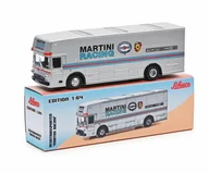 Samochody i pojazdy dla dzieci - Schuco Mercedes Benz O 317 Renntransporter 1:64 452027400 - miniaturka - grafika 1