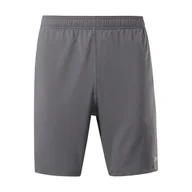 Spodenki męskie - Męskie Spodenki REEBOK WOR COMM WOVEN SHOR FP9089 – Szary - miniaturka - grafika 1