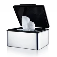 Wieszaki łazienkowe - Blomus Pojemnik na nawilżane chusteczki Menoto połysk 68822 - miniaturka - grafika 1