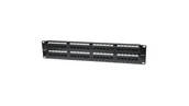 Panele krosownicze - Patch Panel 48-Portów RJ45 UTP Kat.5e 2U Rack 19 - miniaturka - grafika 1