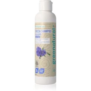 Greenatural Shower Gel & Shampoo żel pod prysznic i szampon 2w1 Linen and Rice 250 ml - Szampony do włosów - miniaturka - grafika 1