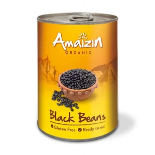 Amaizin Fasola czarna w zalewie BIO 400g - Amaizin - Kasza - miniaturka - grafika 3