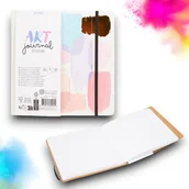 Szkolne artykuły papiernicze - SZKICOWNIK W TWARDEJ OPRAWIE ARTYSTYCZNY 28 STRON Z GUMKĄ Z PAPIEREM AKWARELOWYM - miniaturka - grafika 1