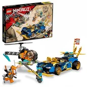 Klocki - LEGO Ninjago Wyścigówka EVO Jaya i Nyi 71776 - miniaturka - grafika 1