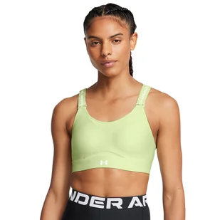 Biustonosz treningowy Under Armour UA Infinity High 2.0 Bra - zielony - UNDER ARMOUR - Bielizna sportowa damska - miniaturka - grafika 1