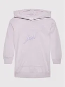 Sukienki i spódniczki dla dziewczynek - Guess Sukienka dzianinowa K2YK03 KA6R3 Fioletowy Regular Fit - miniaturka - grafika 1