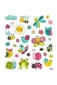 Zabawki kreatywne - Naklejki Łąka 32szt - miniaturka - grafika 1