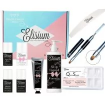 ELISIUM Elisium Zestaw MAXI Flexy Gel z Formami Quick Shape Typu 1 - Zestawy do manicure i pedicure - miniaturka - grafika 1