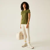 Koszulki i topy damskie - Regatta Koszulka damska Fingal Edition Zielony, Rozmiar: 52 - miniaturka - grafika 1