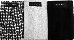 SLIPY ATLANTIC MĘSKIE MAJTKI 3MP053 SPORT 3PAK XXL - Majtki męskie - miniaturka - grafika 1