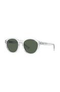 Okulary dla dzieci - Polo Ralph Lauren okulary przeciwsłoneczne dziecięce kolor biały 0PP9505U - miniaturka - grafika 1