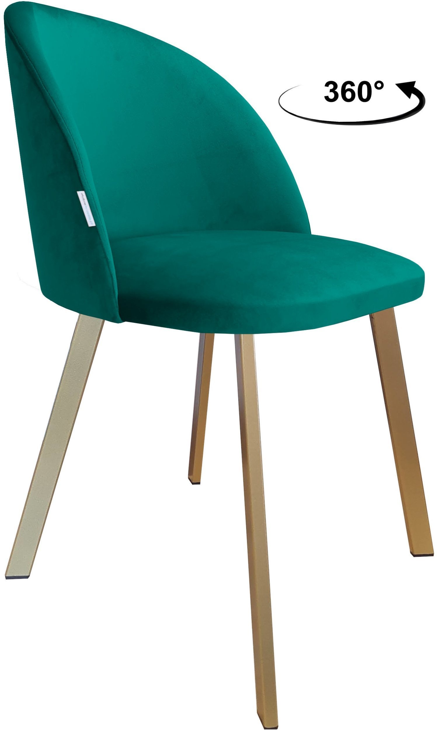 Krzesło obrotowe Colin podstawa Profil złota MG20