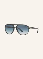 Okulary przeciwsłoneczne - Tom Ford Okulary Przeciwsłoneczne tr000708 Jacob schwarz - miniaturka - grafika 1