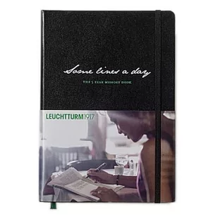 Leuchtturm, Dziennik Medium, Some lines a day, The 5 year memory book - Notesy i bloczki - miniaturka - grafika 1