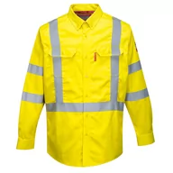 Odzież robocza - PORTWEST FR95 Trudnopalna koszula ostrzegawcza Bizflame 88/12 82761 - miniaturka - grafika 1