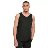 Koszulki męskie - Build Your Brand Męski Basic Tank T-Shirt, Basic męski tank top z bawełny na lato, dostępny w wielu kolorach, rozmiary XS-5XL, czarny, M - miniaturka - grafika 1