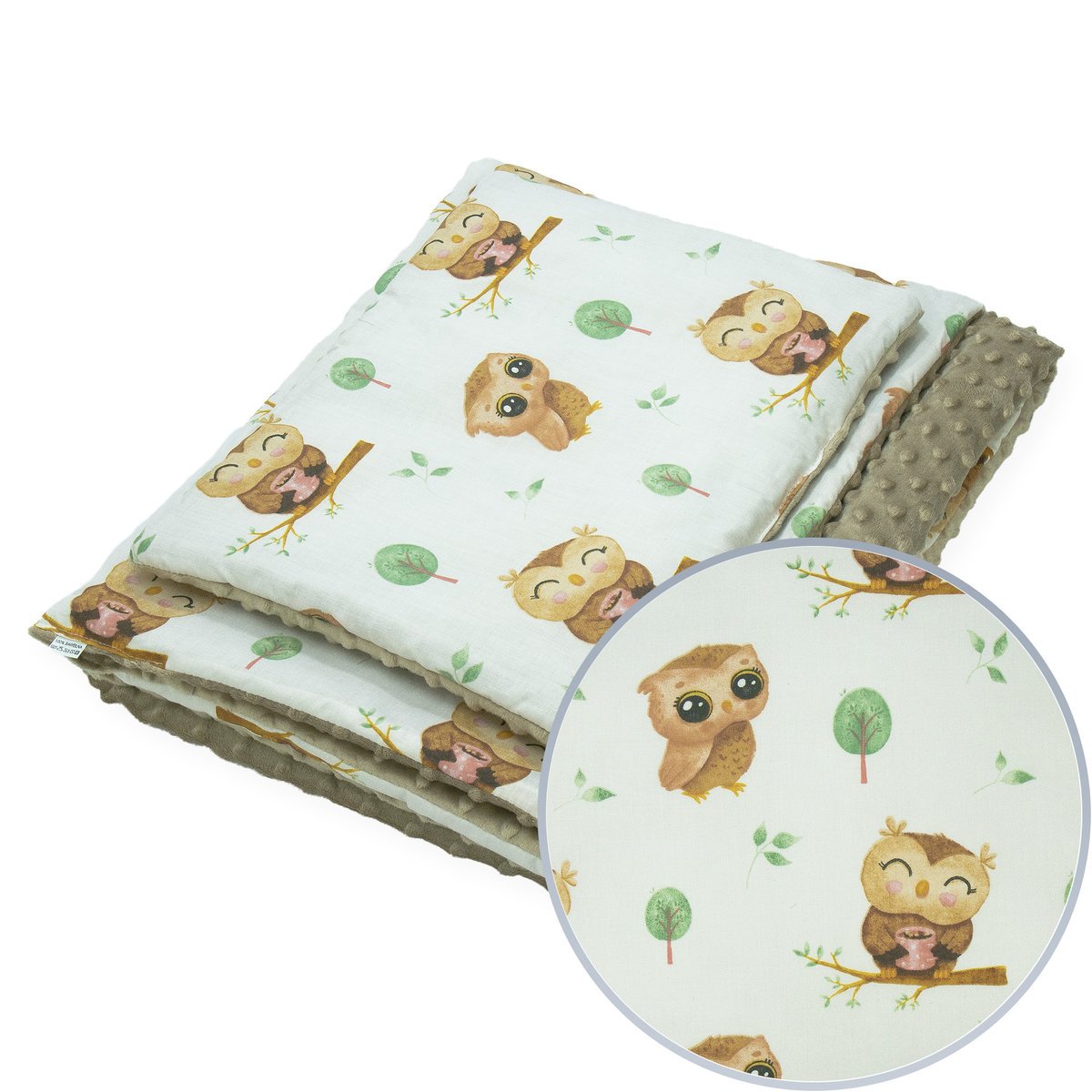 KOCYK PRZEDSZKOLAKA DO PRZEDSZKOLA MINKY 100x135 + PODUSZKA Kerstin