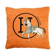 Dekoracje domu - Poduszka dekoracyjna PARIS HOME pomarańczowa - miniaturka - grafika 1