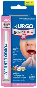 URGO POLFA ŁÓDŹ URGO Dentilia Żel na ząbkowanie, 10ml - Gryzaki dla dzieci - miniaturka - grafika 1